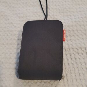 Manfrotto Zip Point & Shoot Camera Lens Case Bag Heavy Duty Black/Strap (#19)